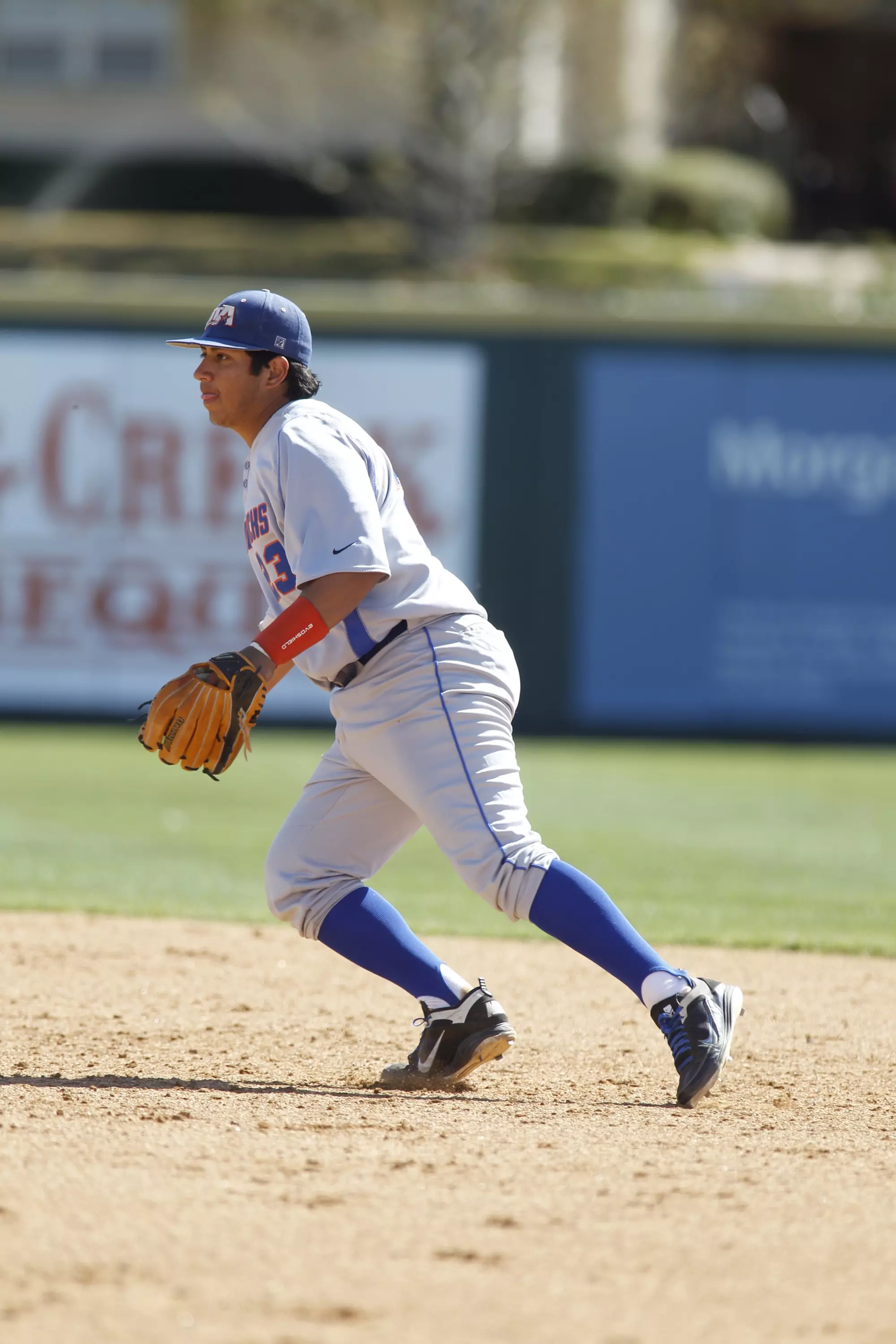Michael Guerra had two hits in Wednesday's loss at DBU.