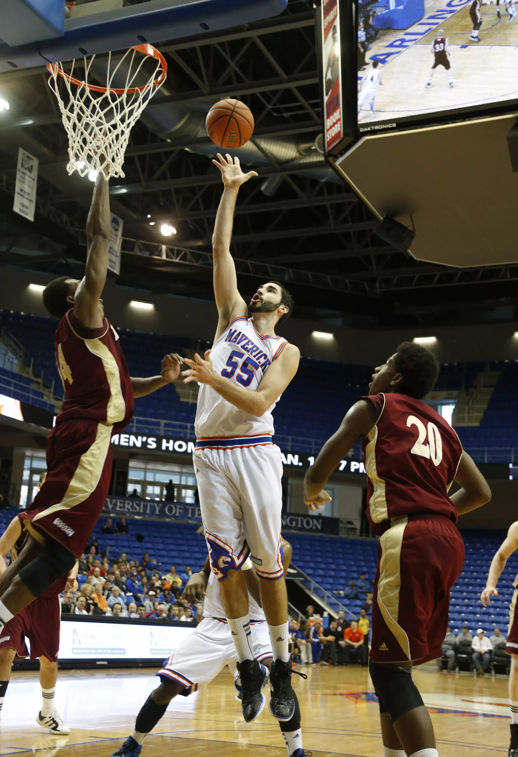 Jordan Reves is one of four seniors playing his last home game.