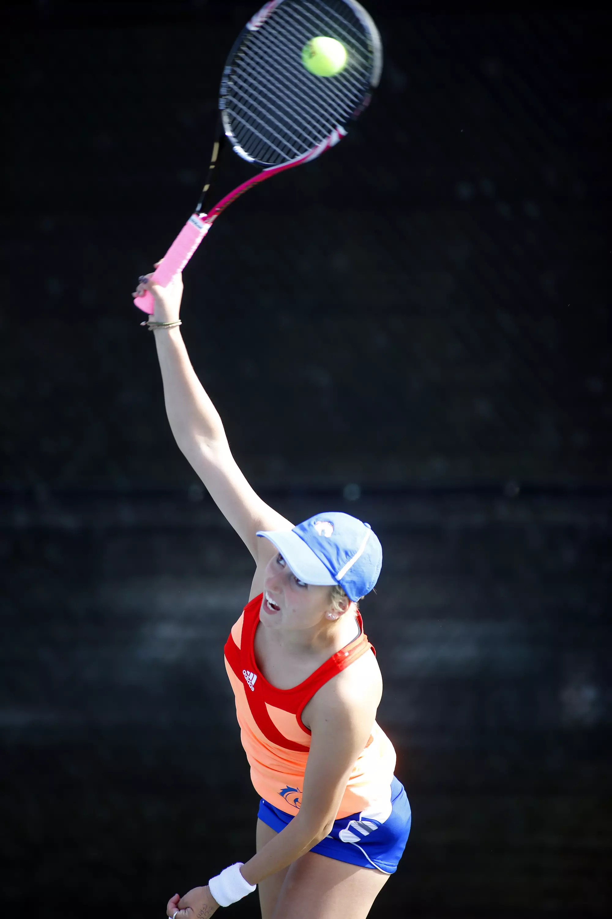 Katarina Dikosavljevic lost a tough match at the No. 1 position (6-4, 7-5).