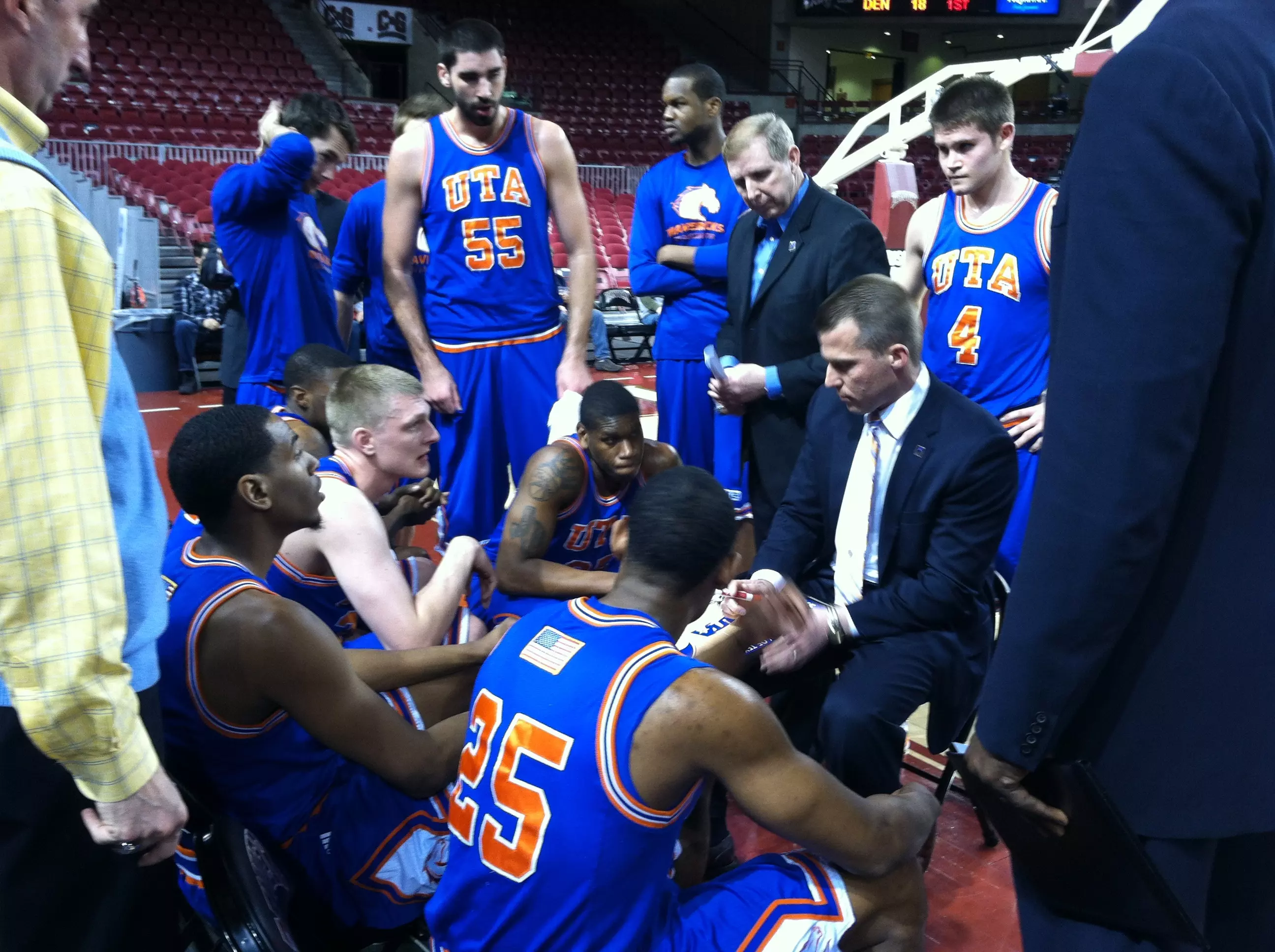 Scott Cross and the Mavs fall at Denver.