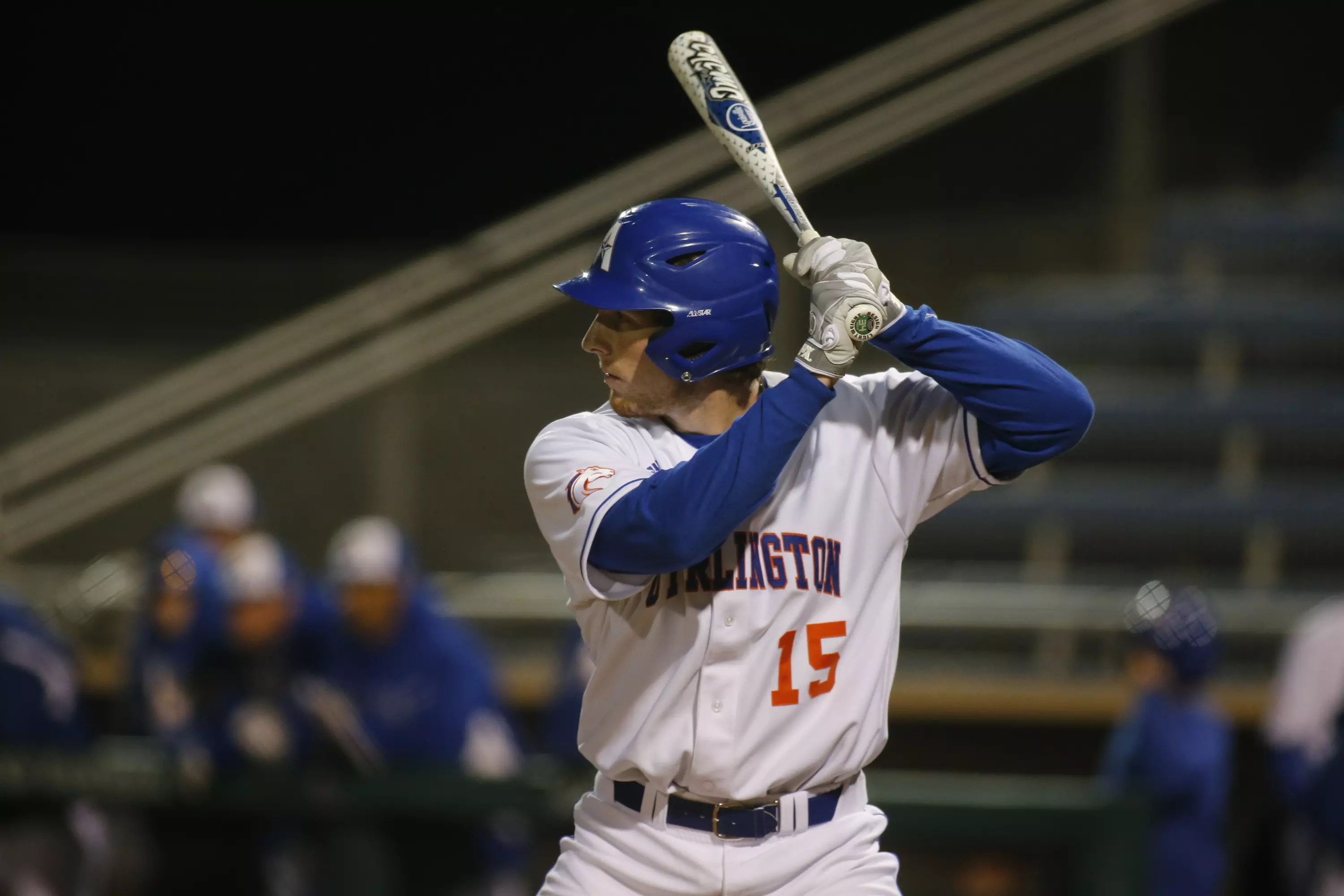 Catcher Greg McCall had a 2 RBI triple in the fifth inning.