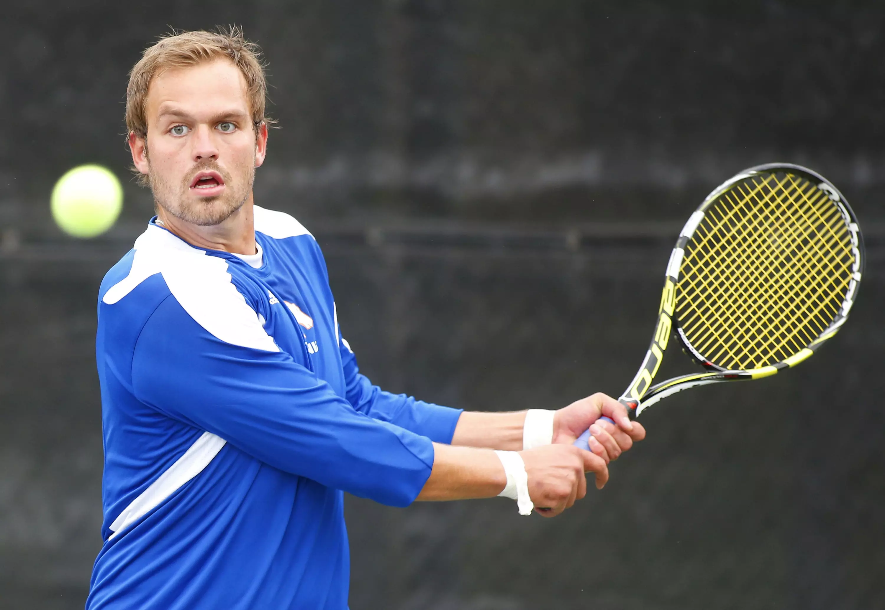 Senior Soren Goritzka and the Mavs take on SMU.