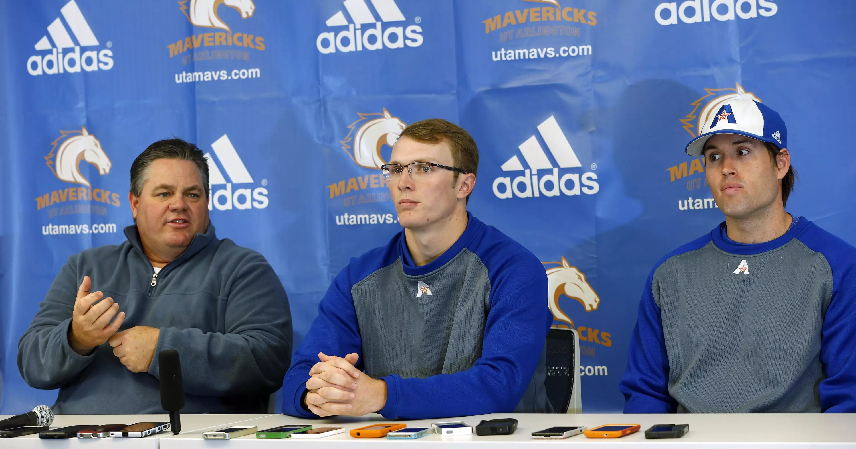 Darin Thomas discussed the 2014 season and team at the baseball media day.