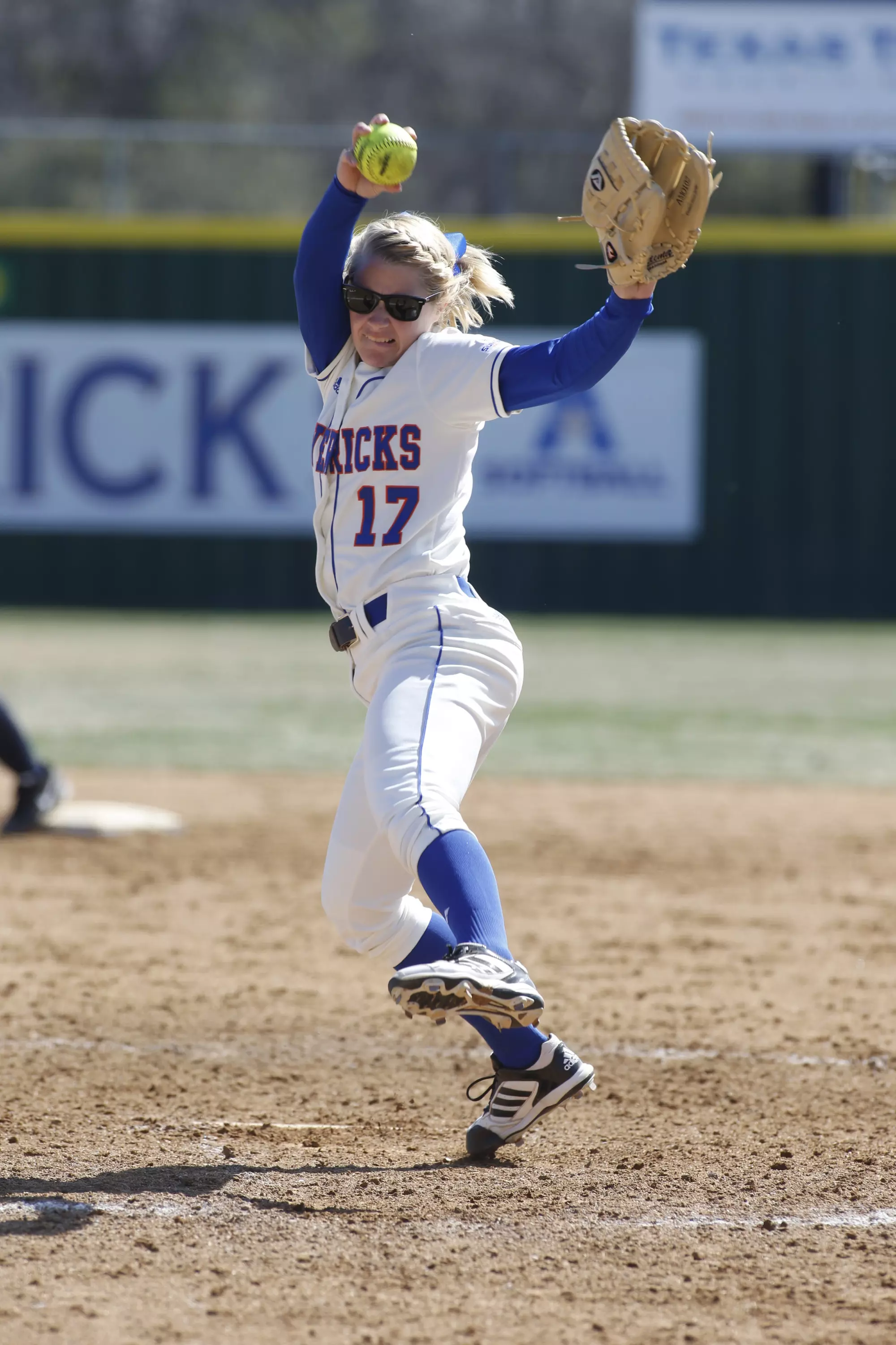 Callie Collins struck out five Texas Tech batters.
