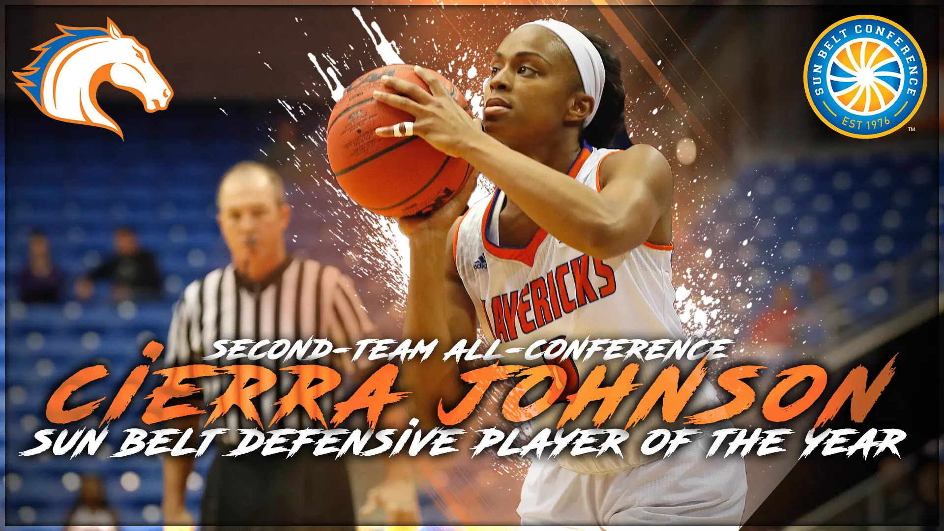 cierra johnson all-conference graphic