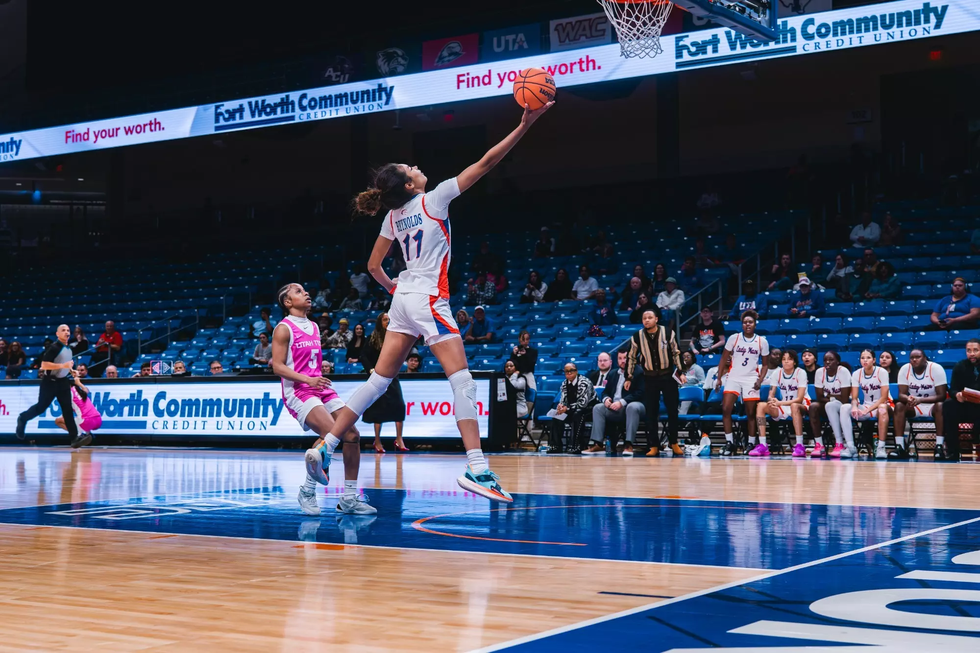 Kira Reynolds records her seventh double-double vs. Utah Tech Feb. 5, 26