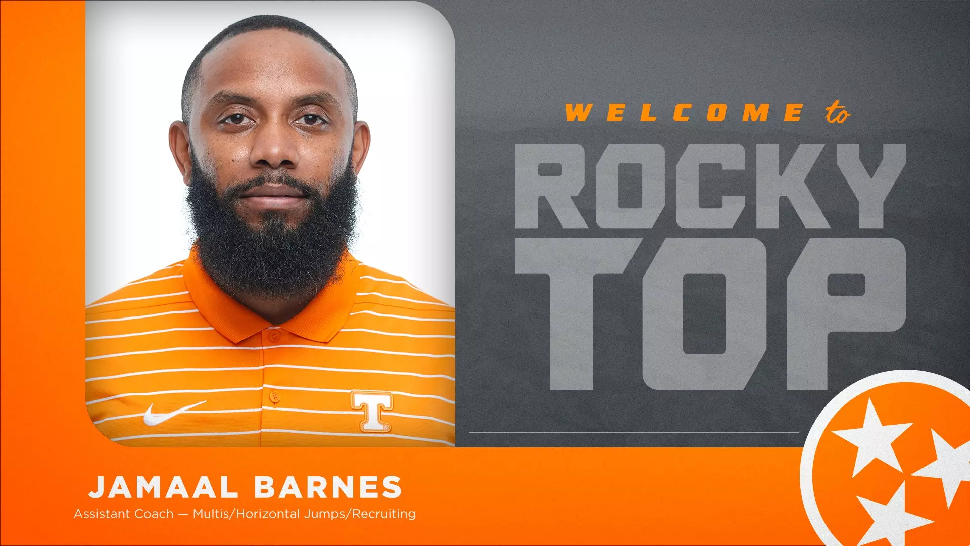 Tennessee Track & Field Hires Jamaal Barnes As Assistant Coach