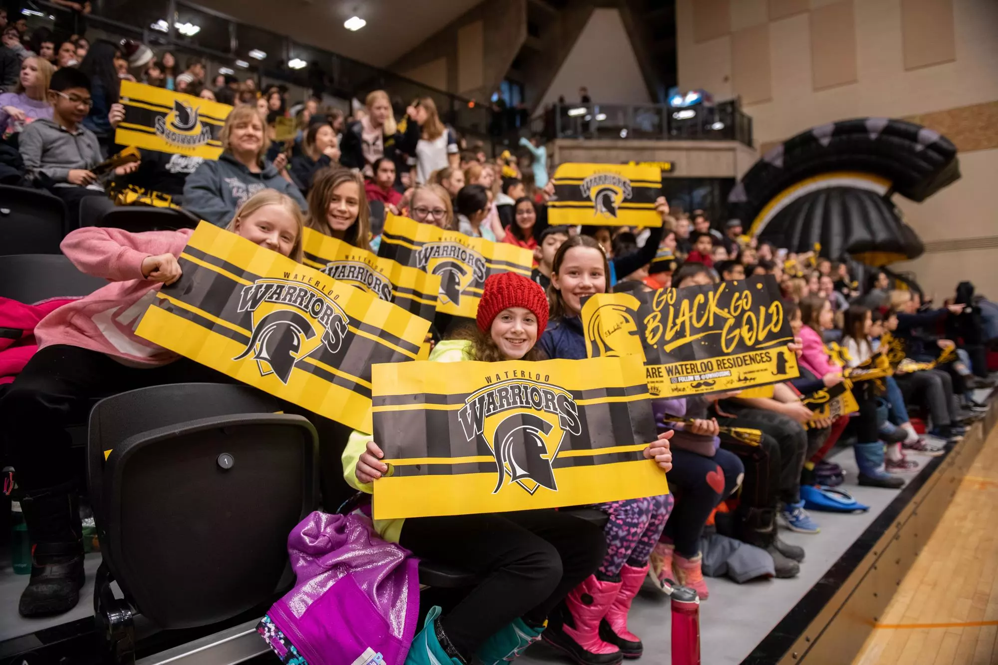 Warriors Host School Day Game Men's Basketball vs. Brock Badgers