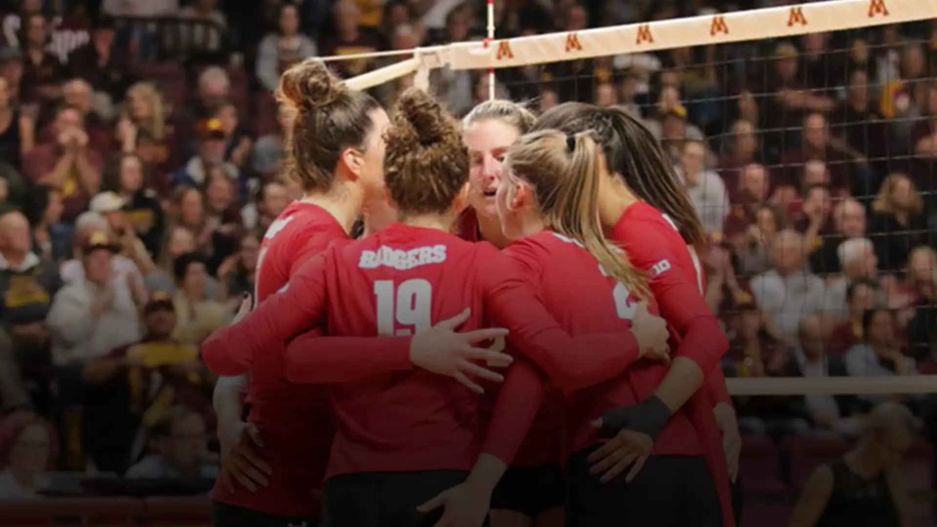 Volleyball team at Minnesota