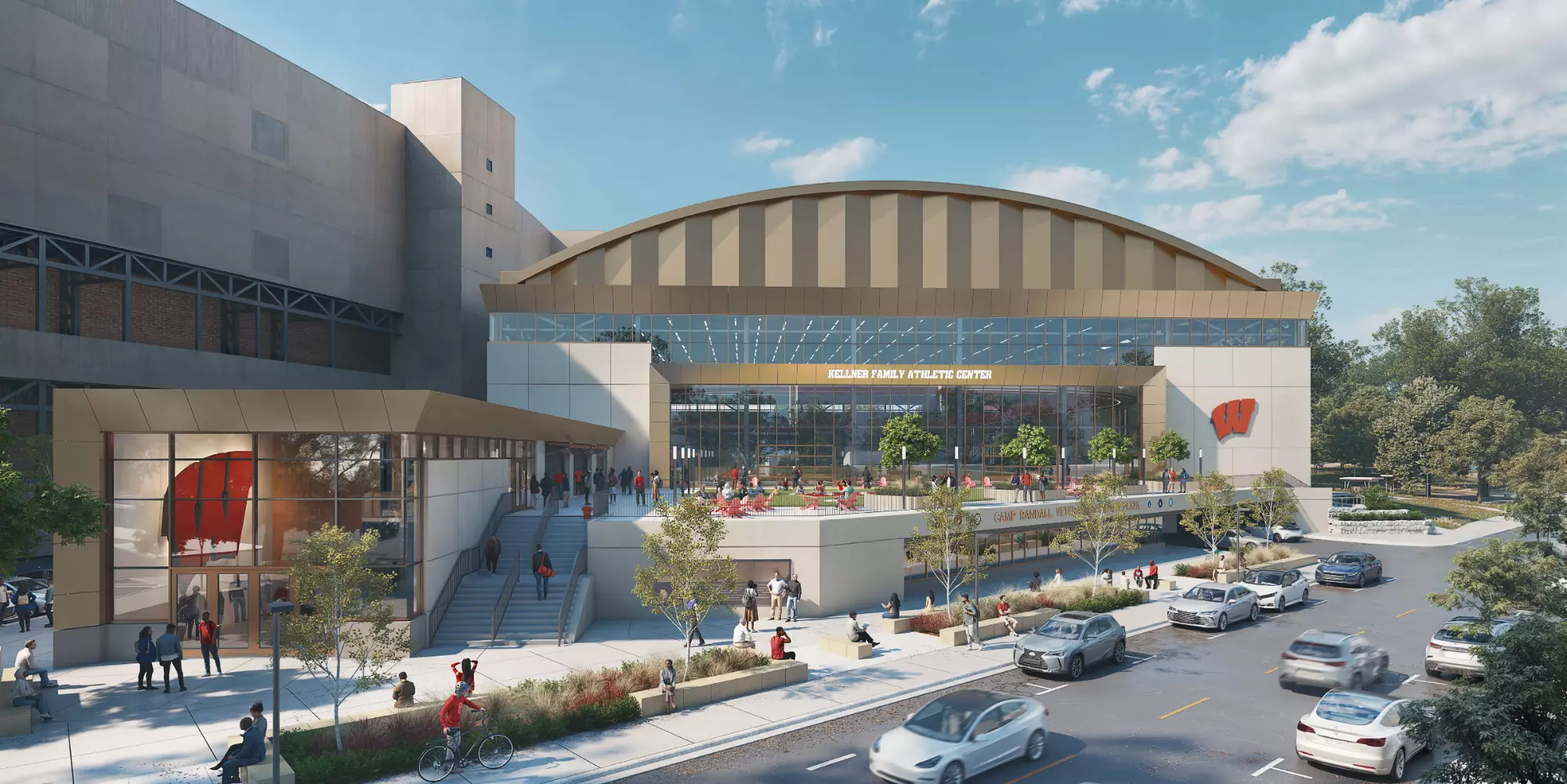 Kellner Family Athletic Center Rendering 