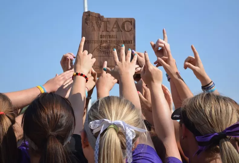Warhawks raise the WIAC Championship trophy