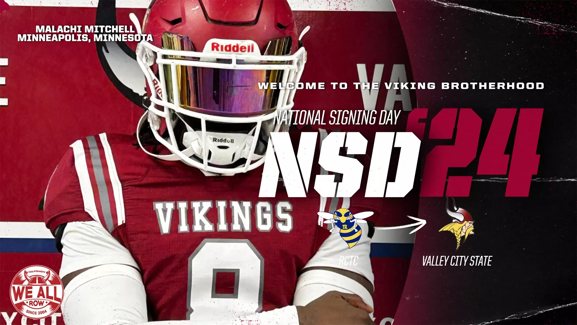 Viking Football announces 2024 signees Valley City State University