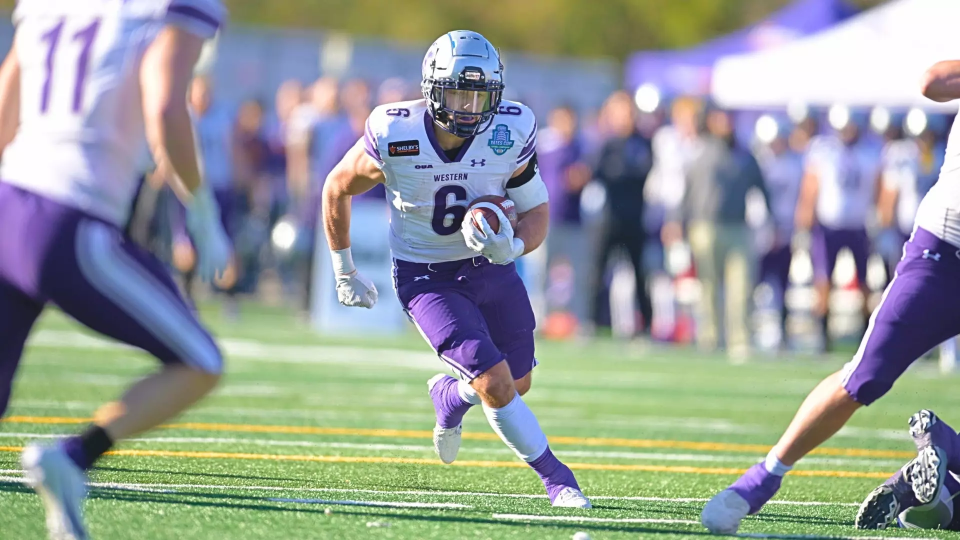 Western season ends on 5131 loss to Laurier in 2024 Yates Cup