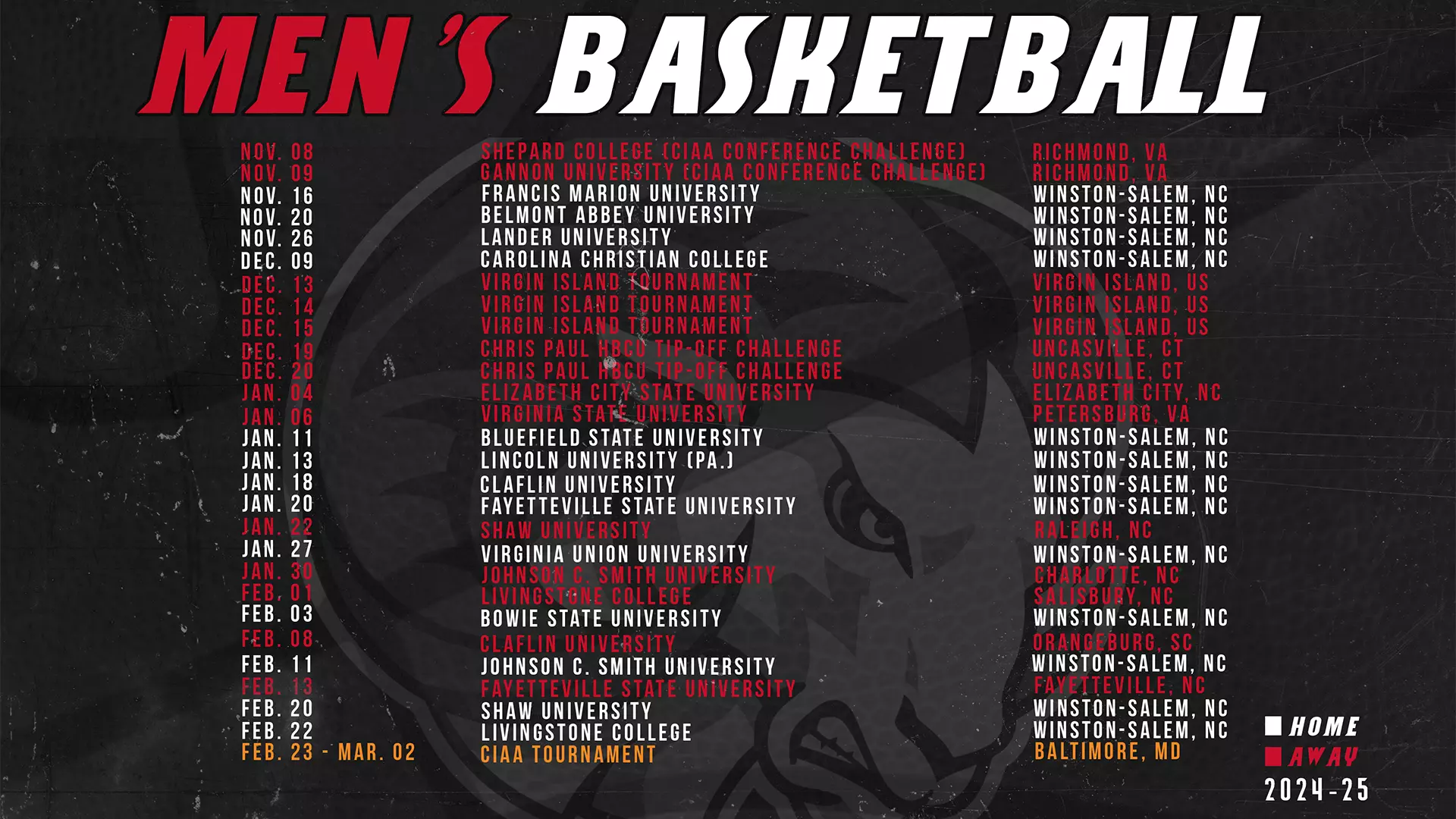 2024 Men's Basketball Schedule