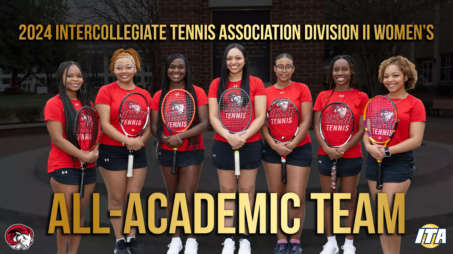 Tennis Earns 2024 ITA Women’s Division II Academic Award Winston