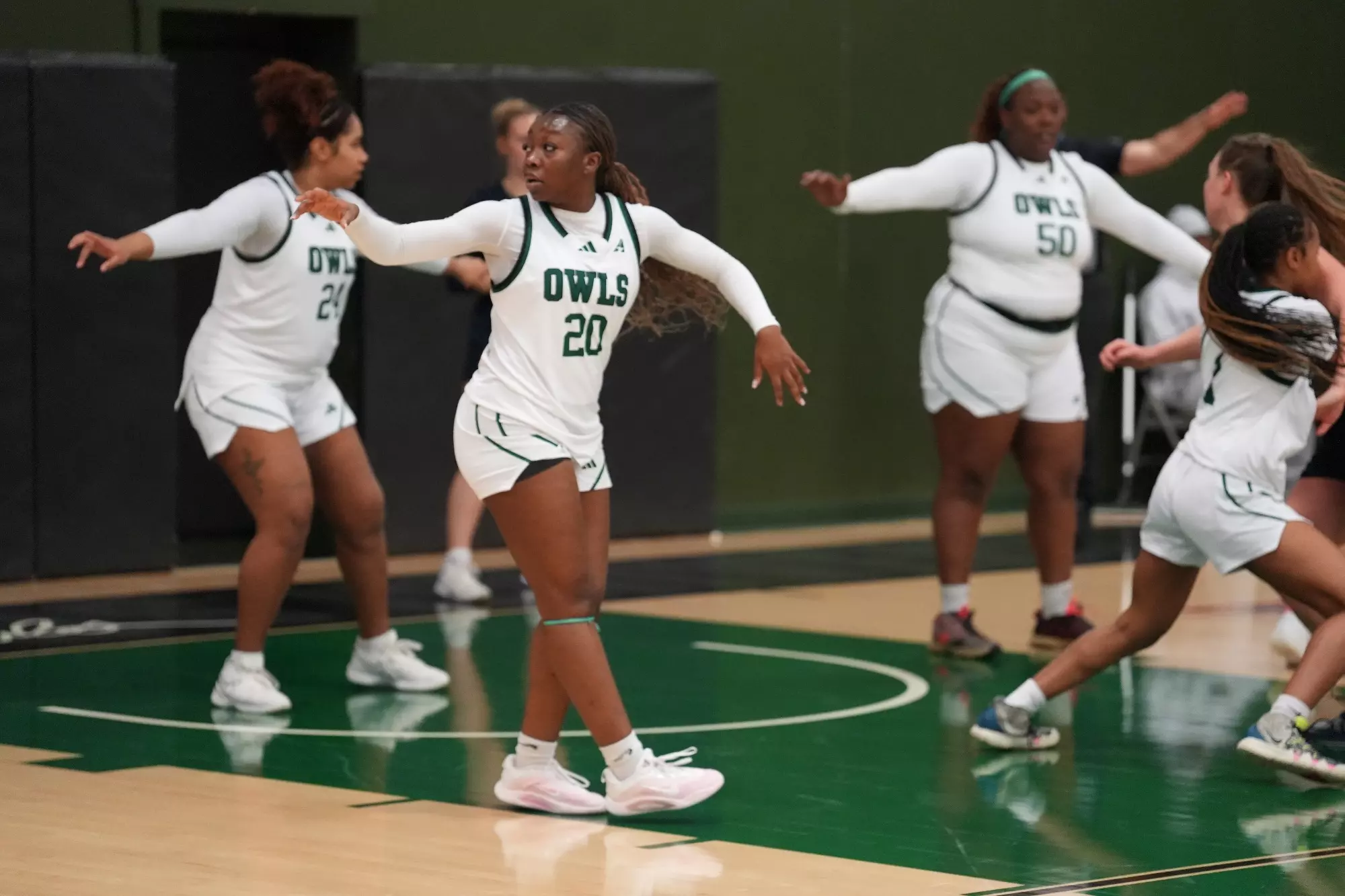 Owls fall to the spartans