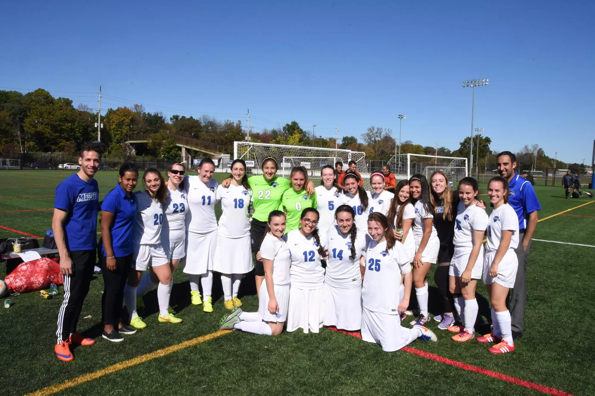 Women's Soccer Team Shot