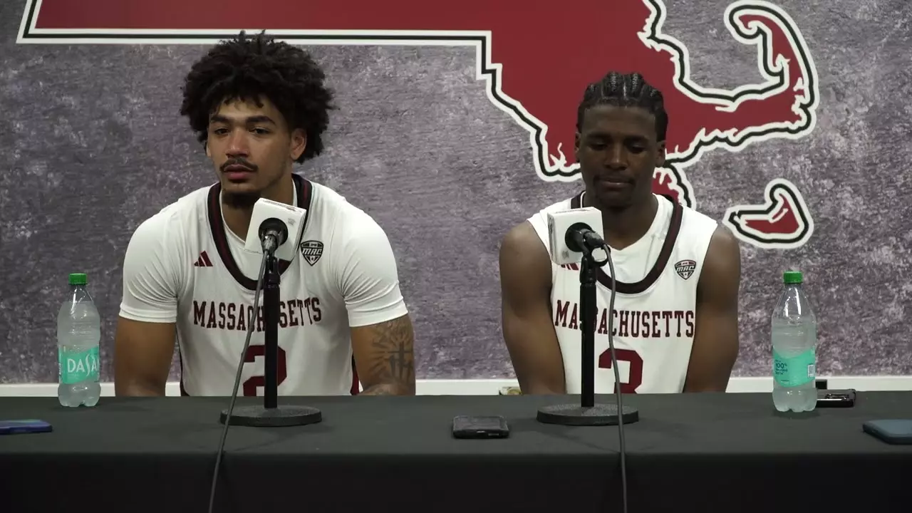 UMass MBB | Jordan Clayton Dwayne Wimbley Jr. Post Game Press Conference vs Rhode Island | 10.11.26