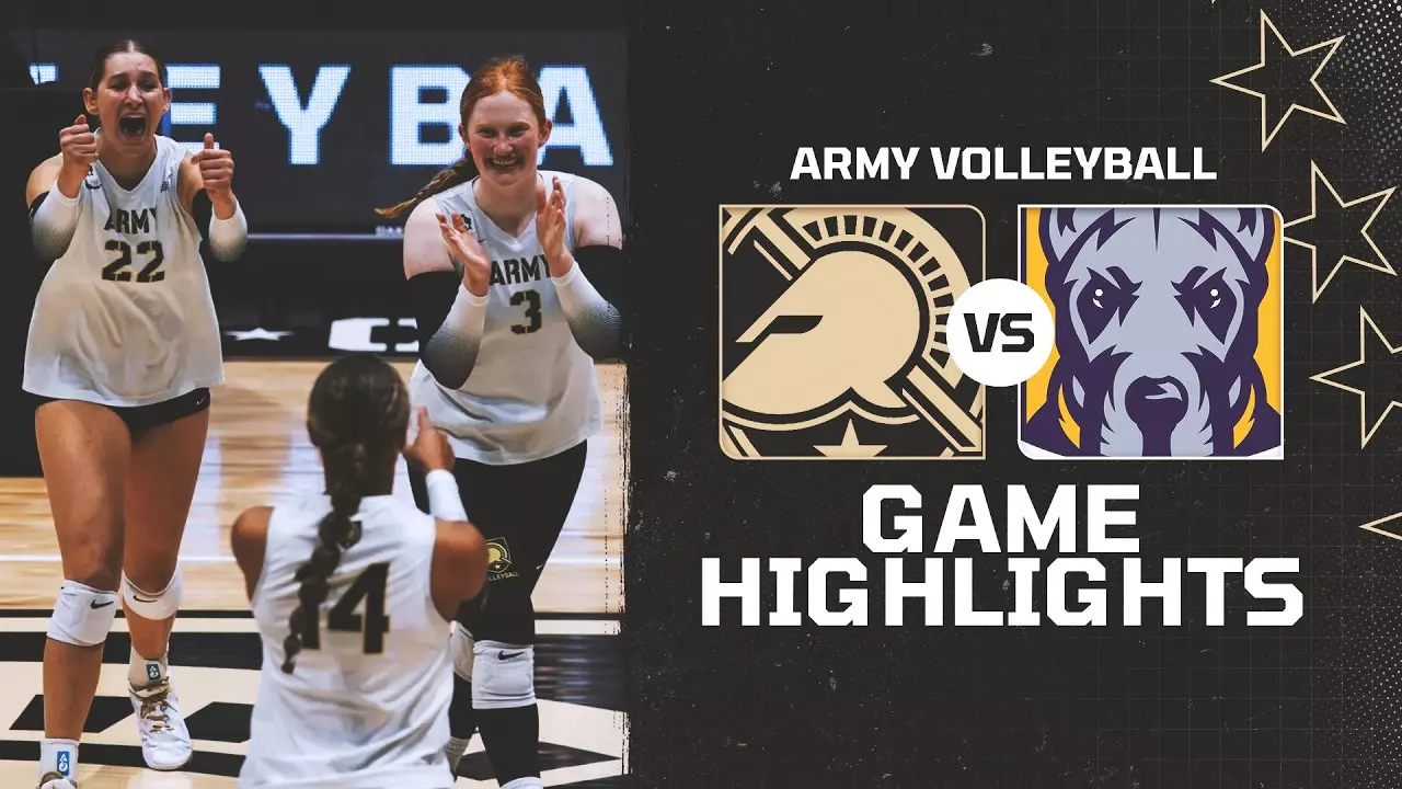 Thumbnail for Army vs. UAlbany Volleyball Game Highlights