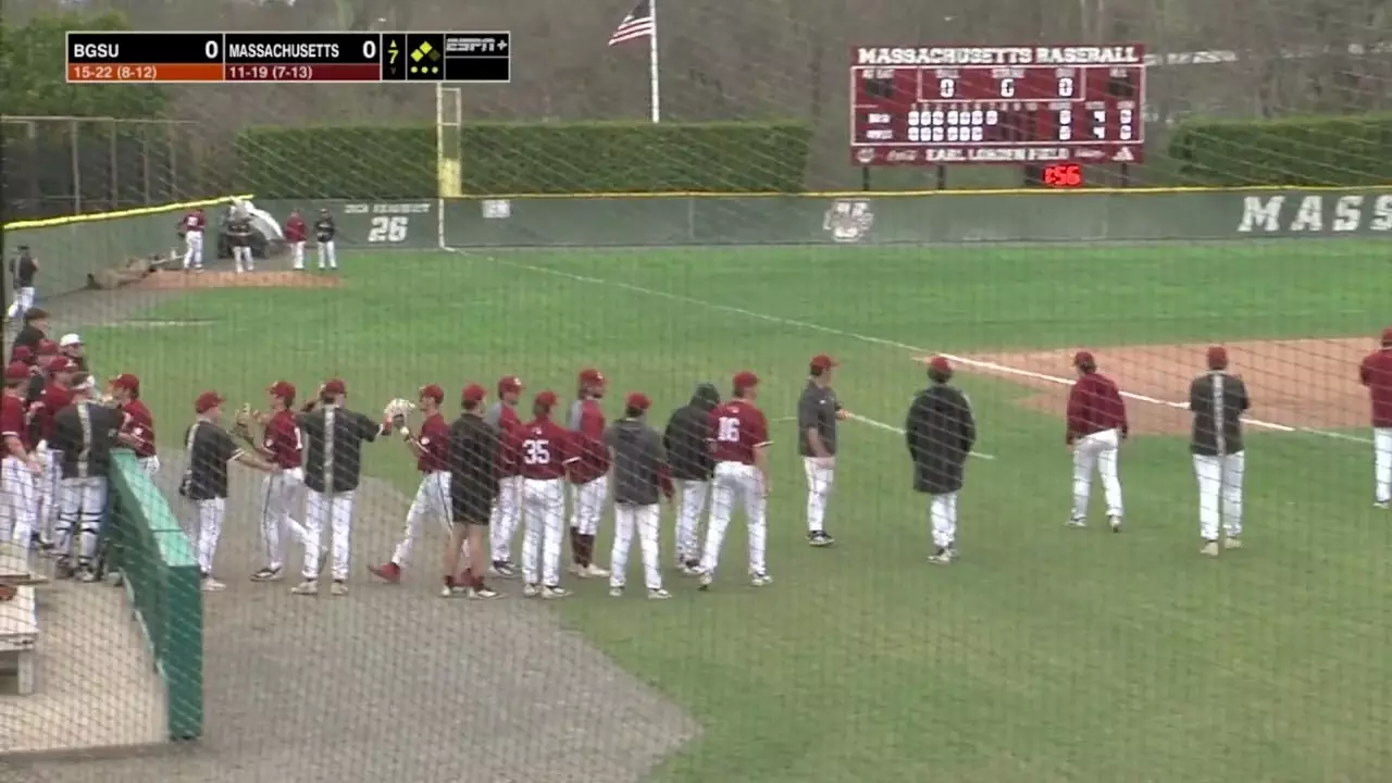 UMass BASE | Broadcast Highlights vs Bowling Green Game 2| 04.18.26