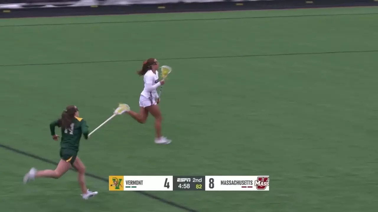 UMass WLAX | Broadcast Highlights vs Vermont | 02.14.26