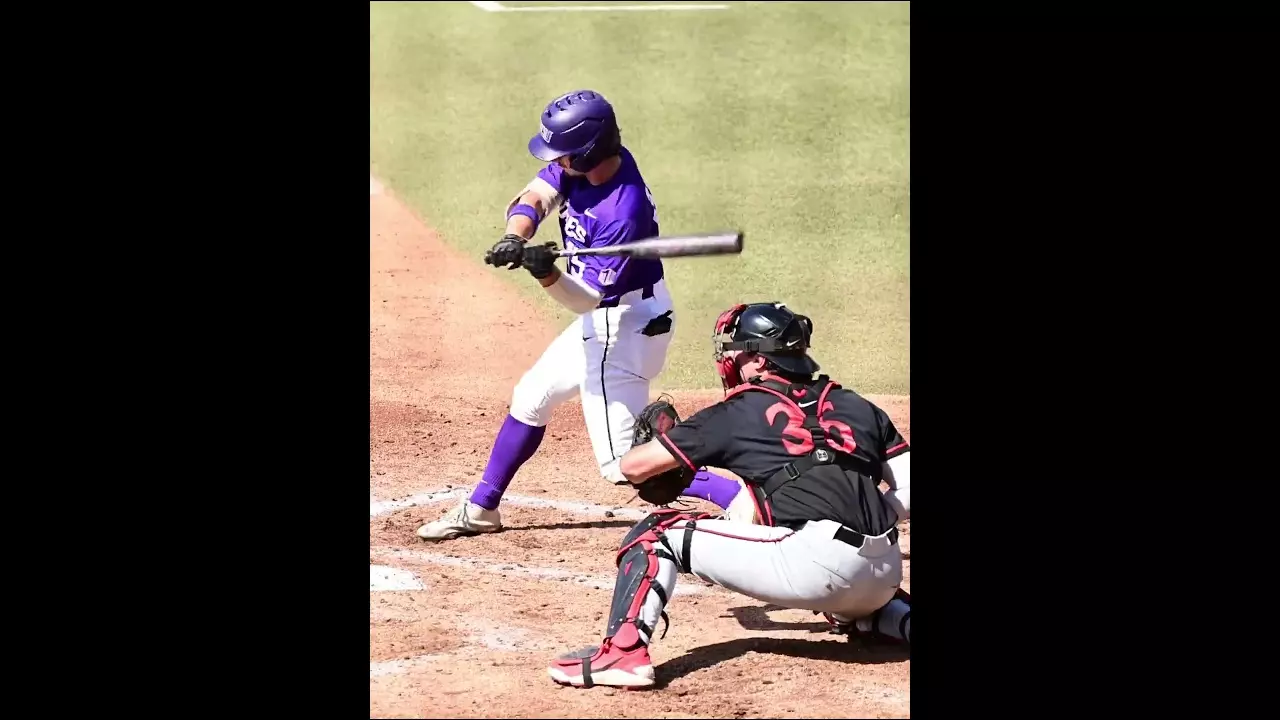 TWO grand slams. ONE game. #collegebaseball