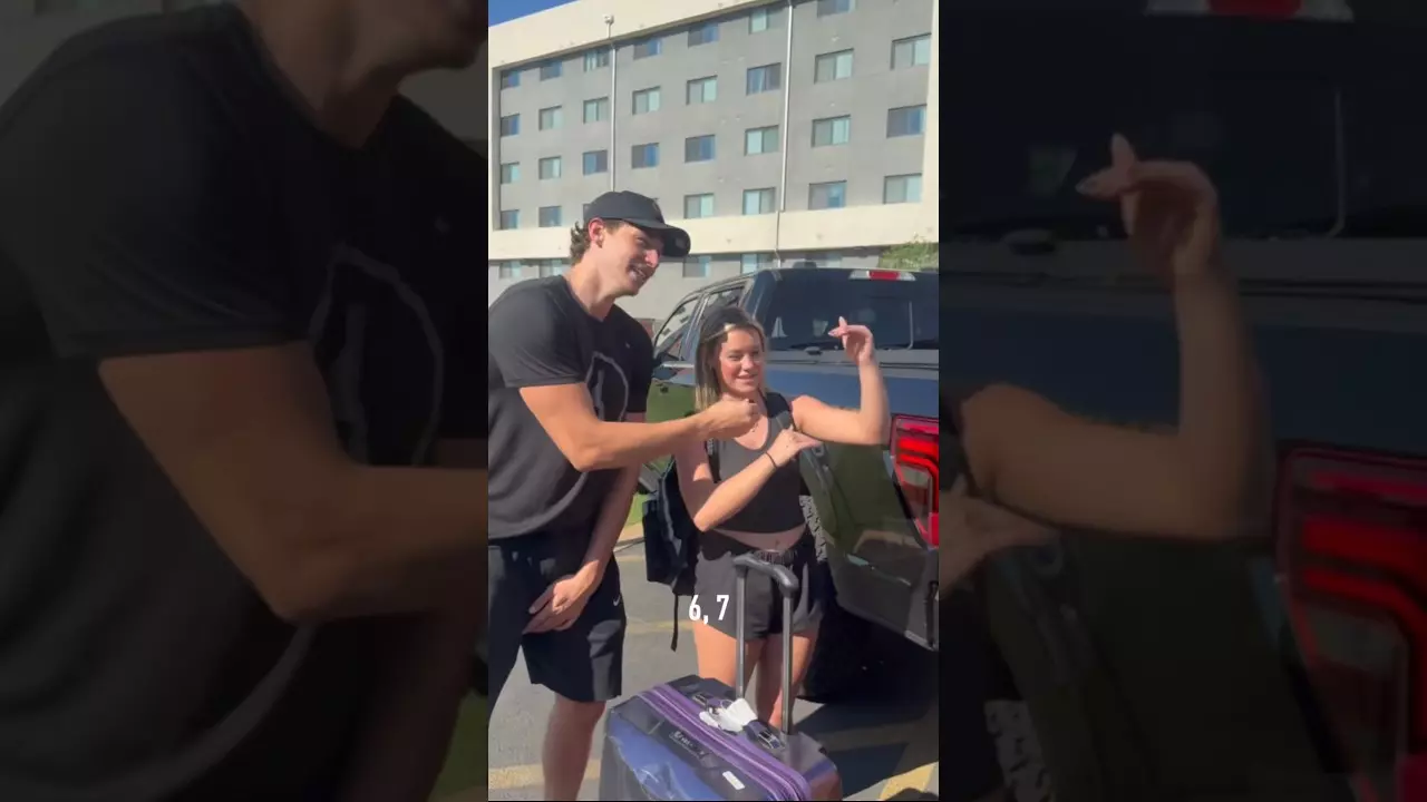 Move-In Questions with GCU Men's Basketball 🎤💭 #gcu #lopes #basketball #fyp