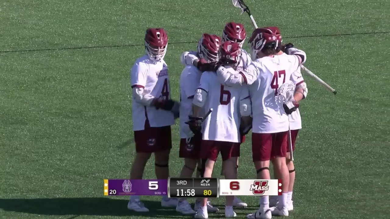 UMass MLAX | Broadcast Highlights vs Albany | 02.28.26
