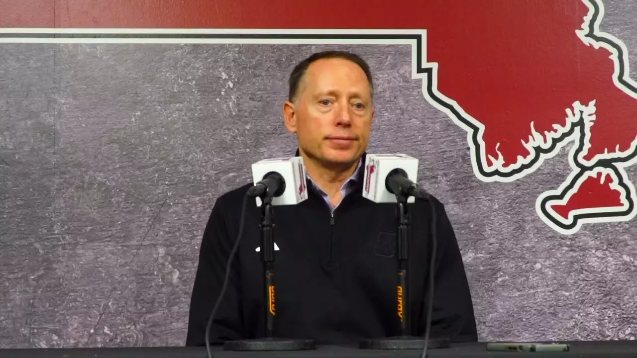 UMass MIH | Greg Carvel Post Game Press Conference vs Stonehill | 10.24.26