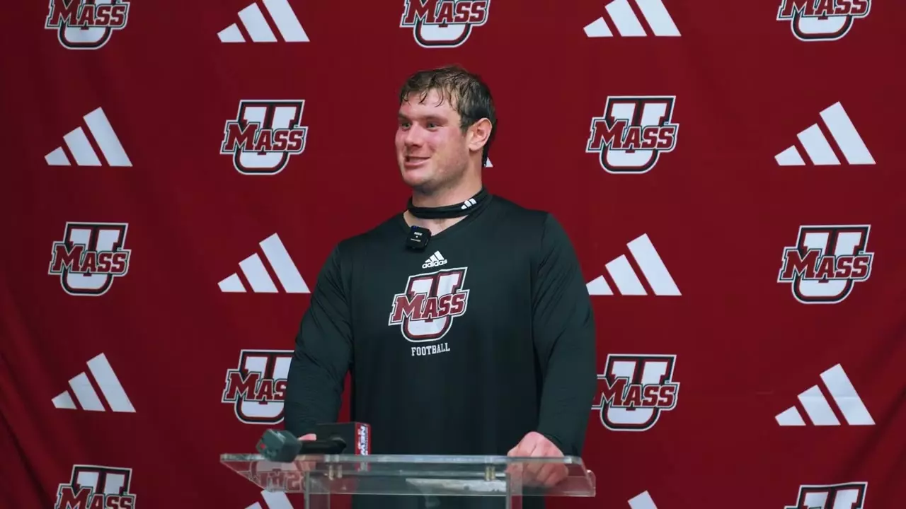 Massachusetts Football | Spring Ball Media 3.26.26 - Tyler Martin