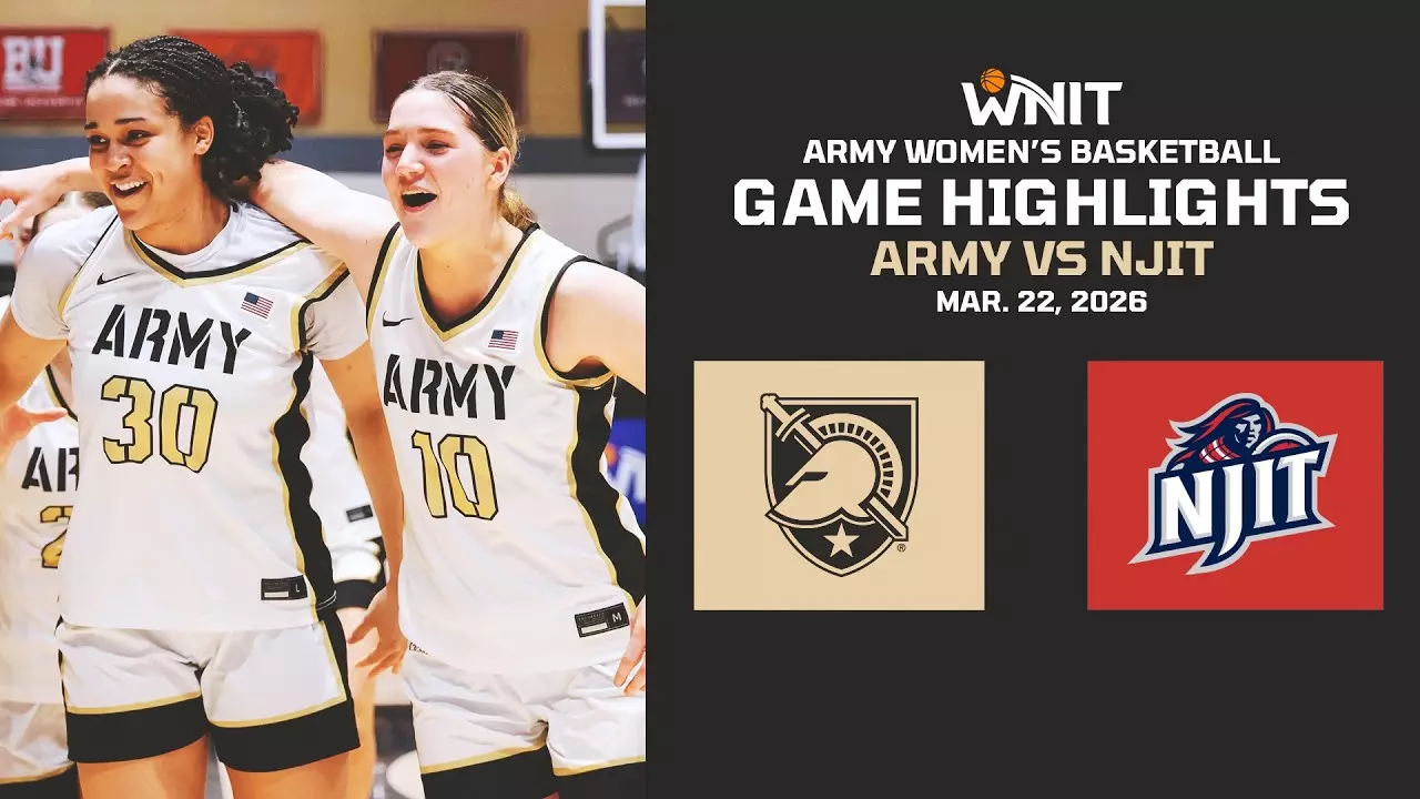 Thumbnail for Army vs. NJIT Women's Basketball Game Highlights (WNIT 2nd Round)