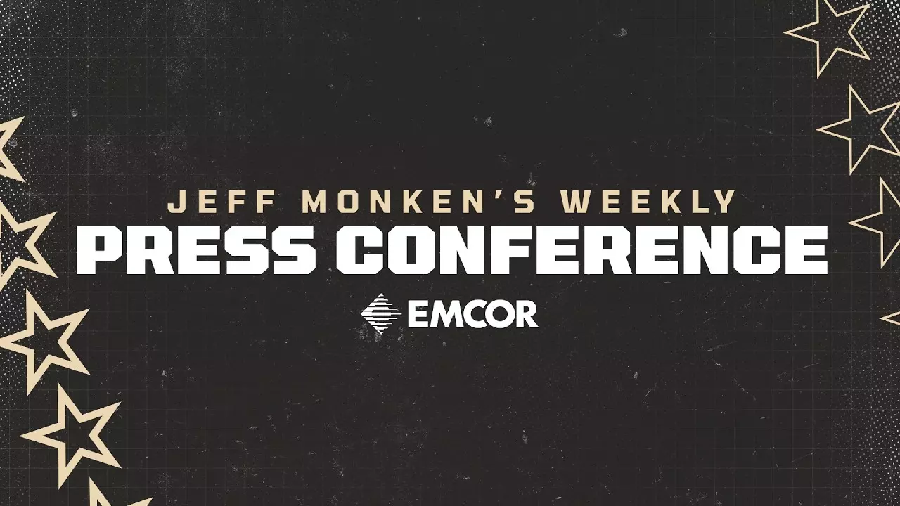 Thumbnail for Jeff Monken Weekly Press Conference: Week 1 vs Bryant