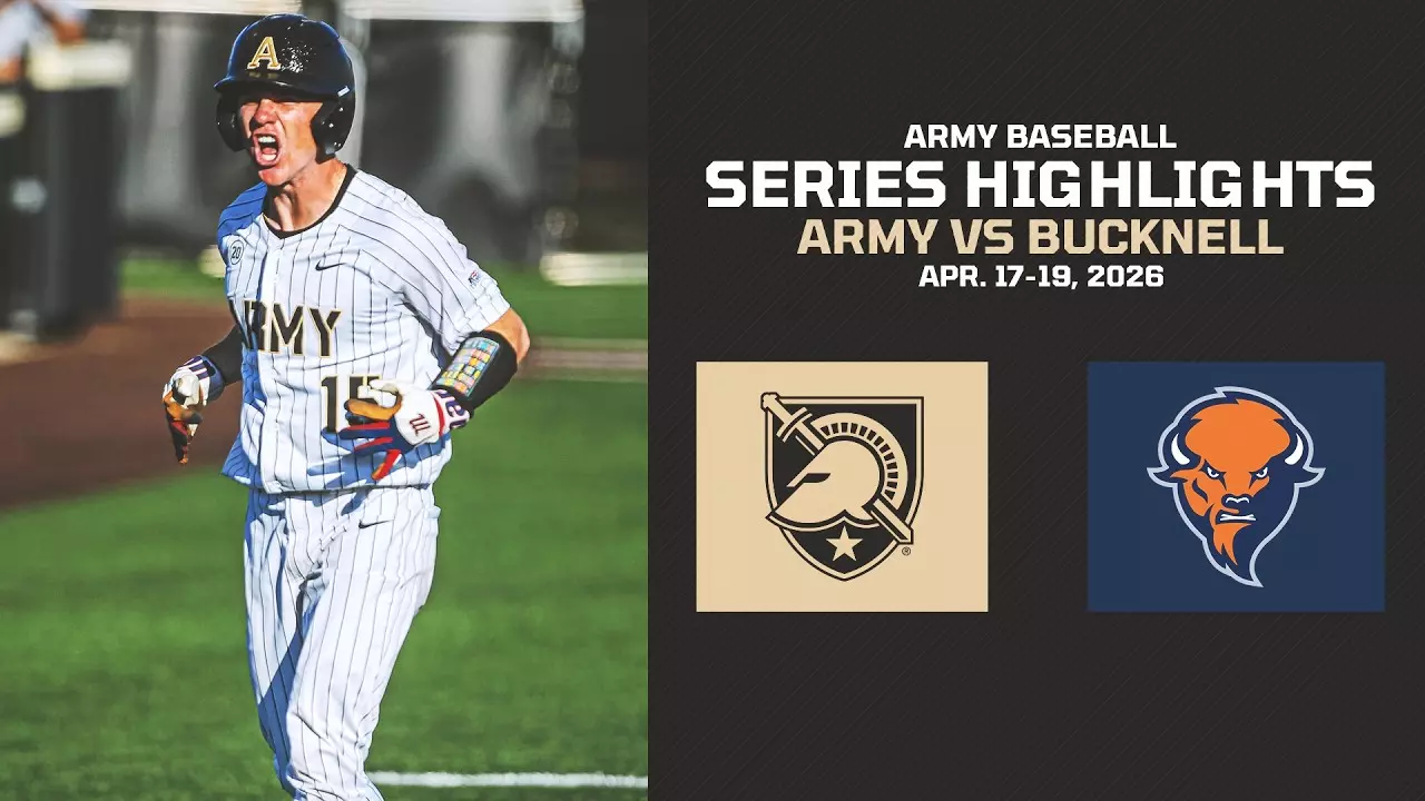 Thumbnail for Army vs. Bucknell Baseball Series Highlights