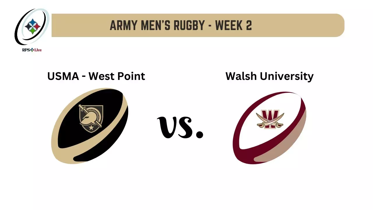Thumbnail for Army West Point Rugby vs Walsh University (12-SEP-25)