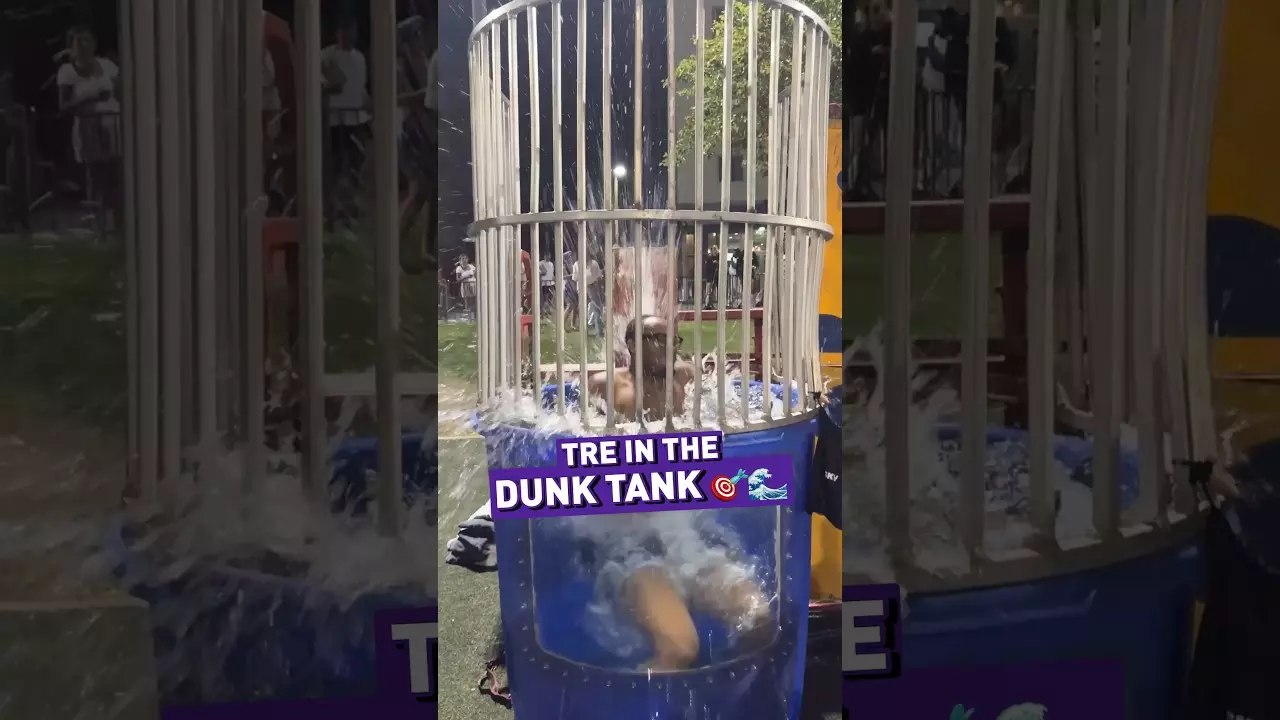 Tre Holloman DUNKED at Lope-A-Palooza 2026 🎯 #gcu #lopes #lopesup #fyp