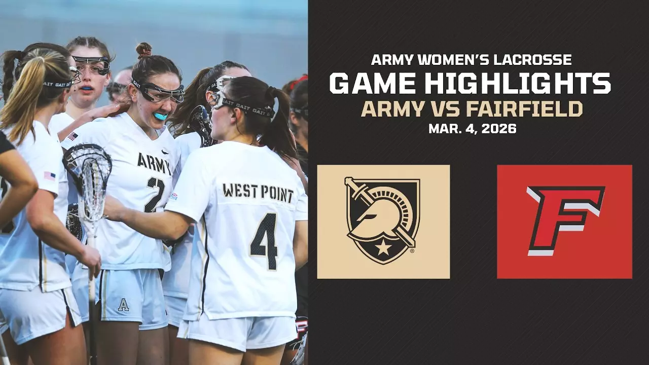 Thumbnail for Army vs. Fairfield Women's Lacrosse Game Highlights