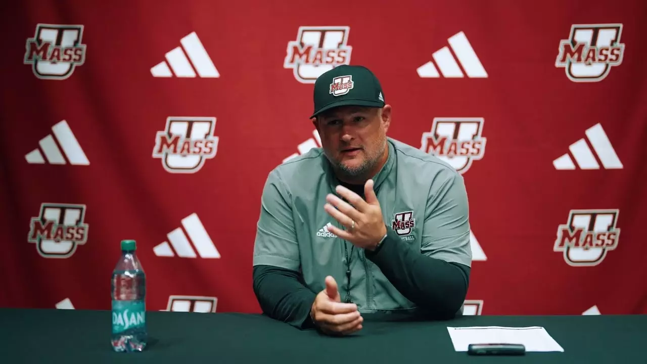 Massachusetts Football | Fall Camp Media 8.10.26 - Max Warner