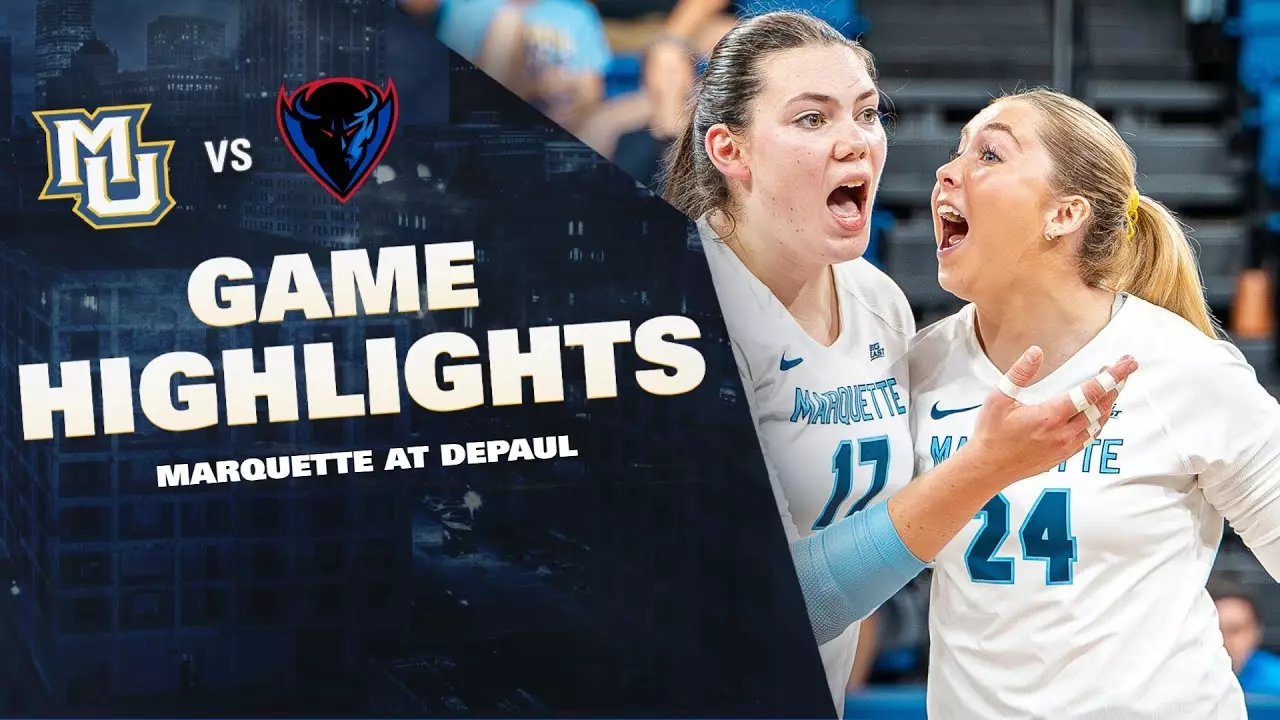 Image related to HIGHLIGHTS: VB at DePaul 10/29/25