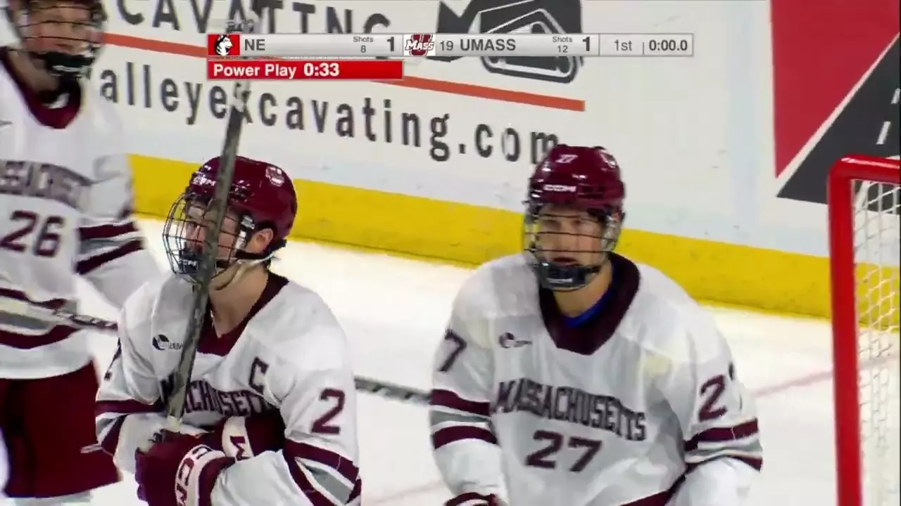 UMass IH | Broadcast Highlights vs Northeastern | 10.16.26