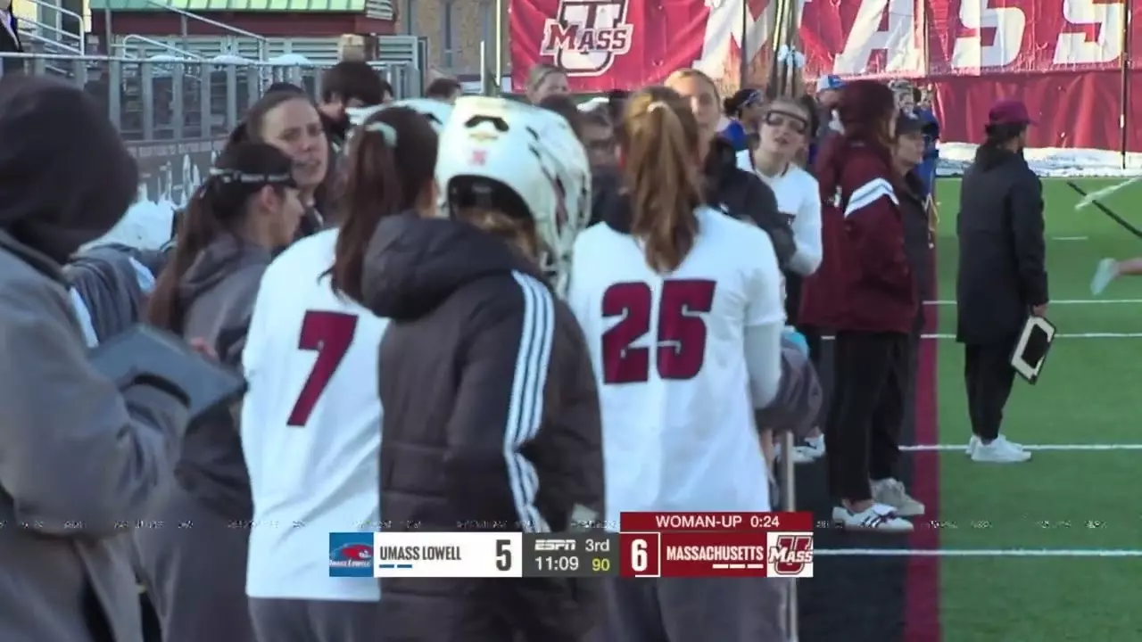 UMass WLAX | Broadcast Highlights vs UMass Lowell | 02.25.26