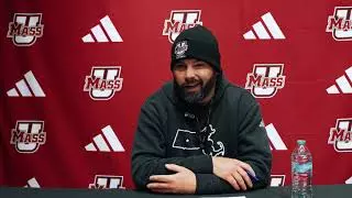 Massachusetts Football | Spring Ball Media 4.21.26 - Coach Harasymiak