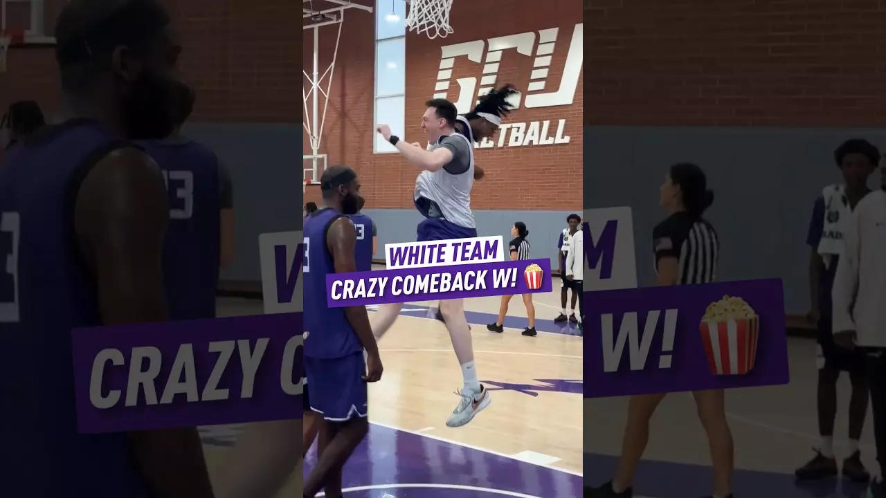 CRAZY Ending to Squad 5v5 🍿 #gcu #lopes #collegebasketball #fyp #foryou