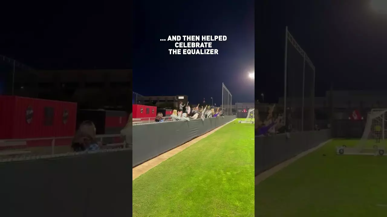 No hiding that handball from GCU #softball 🤣