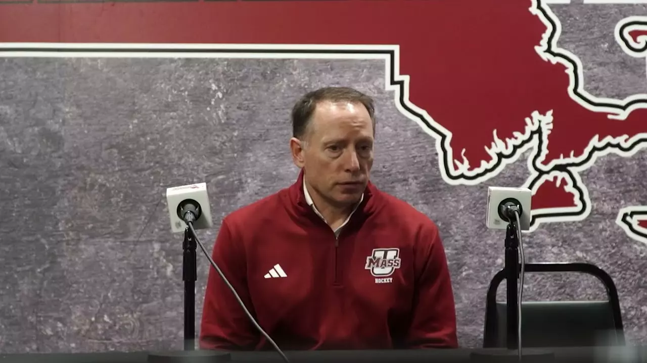 UMass IH | Coach Greg Carvel Post Game Press Conference vs Northeastern | 10.17.26