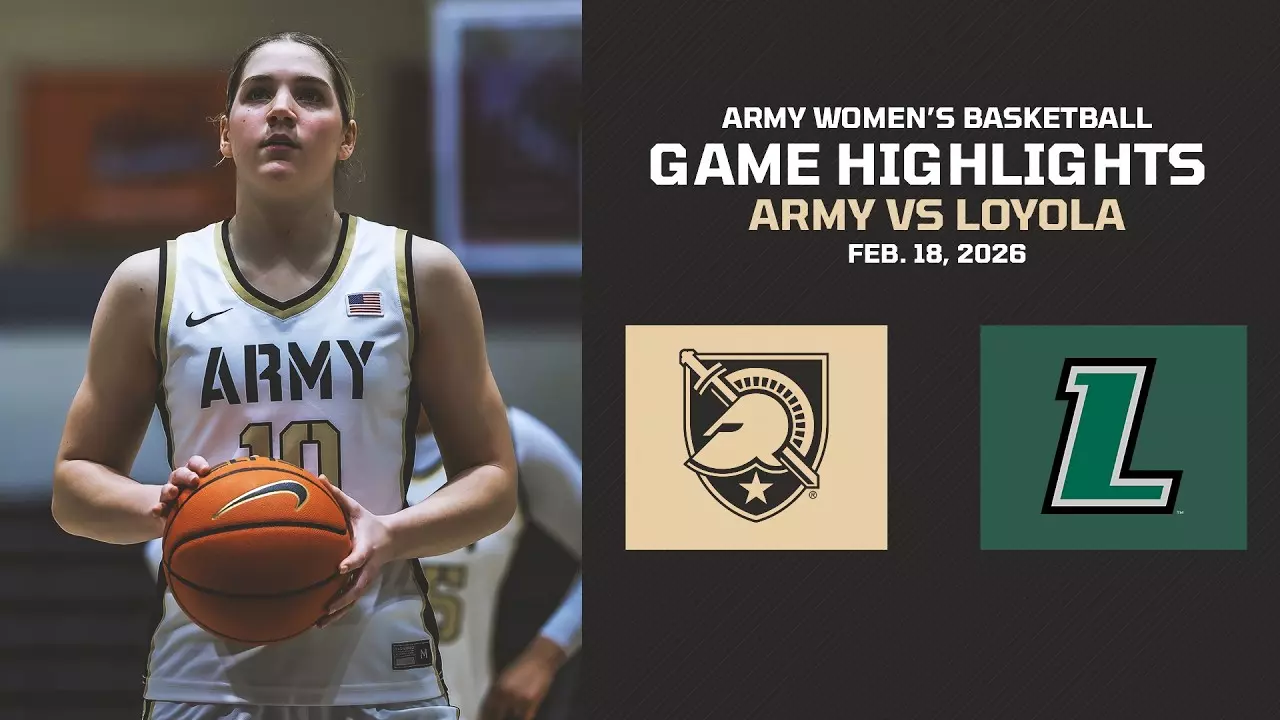 Thumbnail for Army vs. Loyola (MD) Women's Basketball Game Highlights