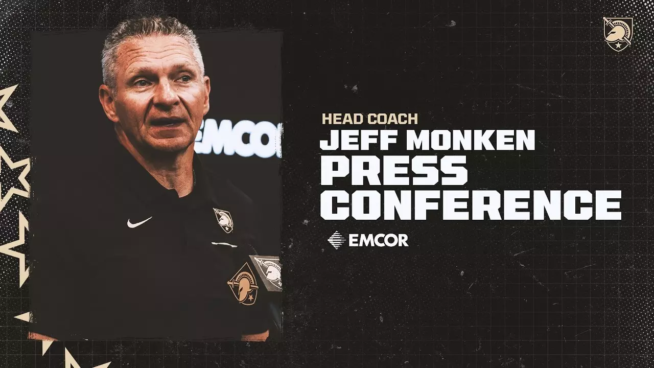 Thumbnail for Army Head Coach Jeff Monken Weekly Press Conference: Week 4 vs Temple