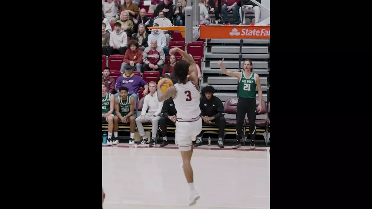 Image related to Griz Basketball - Brooklyn Hicks Breakaway Dunk vs. Cal Poly - 11/15/25