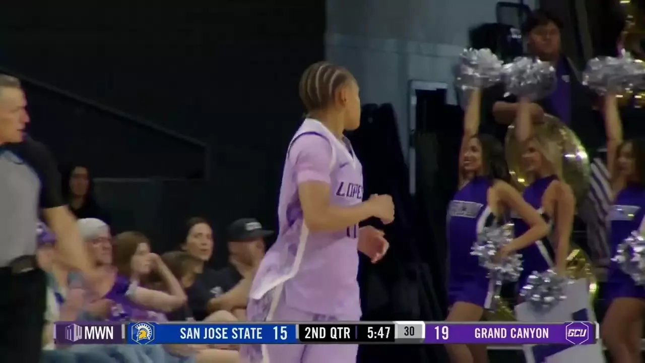 GCU Women's Basketball vs. San José State - Highlights