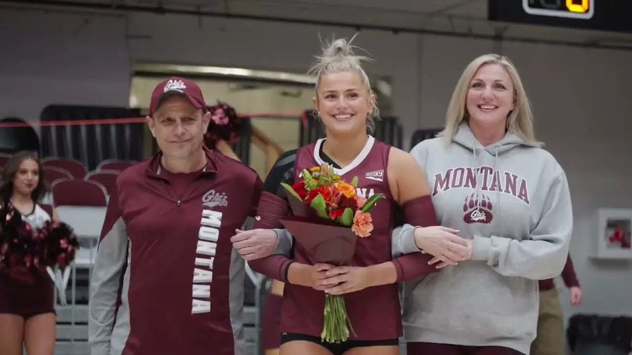 Image related to Griz Volleyball vs. Eastern Washington Highlights - 11/16/25