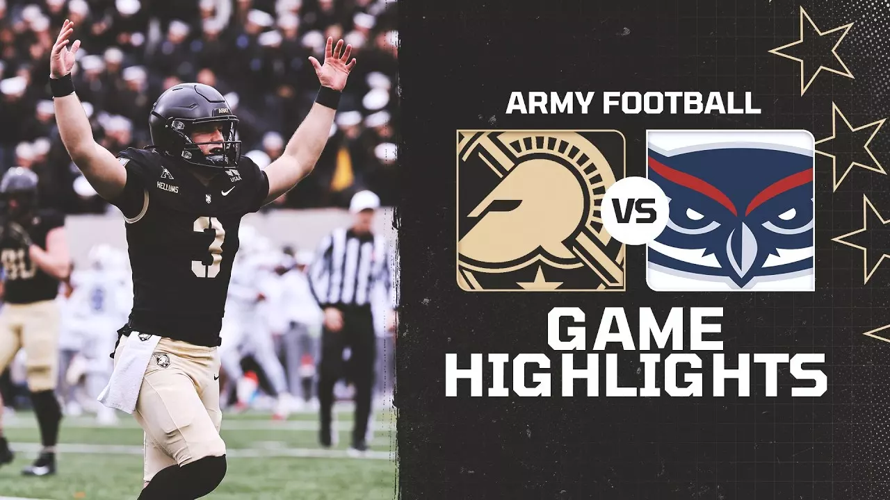 Thumbnail for Army vs. Florida Atlantic Game Highlights